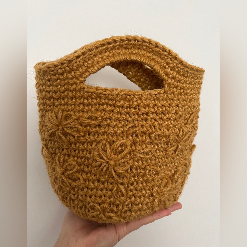 Jute mini bag